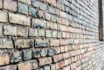 Old brick wall.