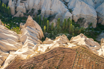 G&ouml;reme, Open air UNESCO world heritage site Museum in Cappadocia, Turkey