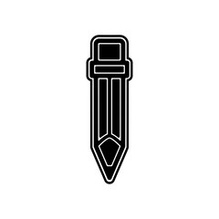 pencil icon vector trendy style
