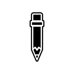 pencil icon vector trendy style