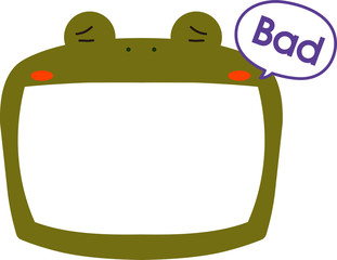 Cute Toad whiteboard