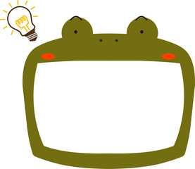 Cute Toad whiteboard