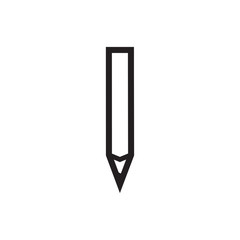 pencil icon vector trendy style