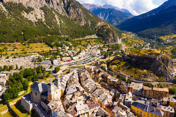 Aerial view of Briancon