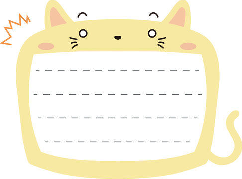 Cute Cat noteboard