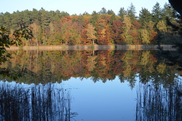 Jezioro jesienią