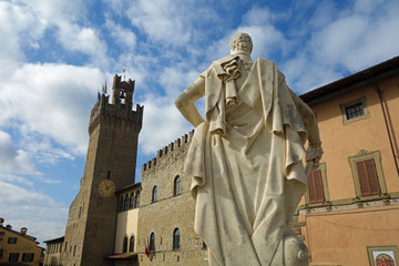 Denkmal des Ferdinando Medici in Arezzo Italien