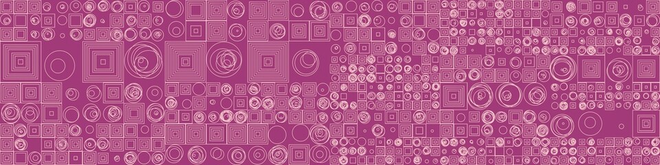 Abstract Symbols Random Distributed Pattern Computational Generative Art background illustration