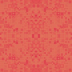 Abstract Symbols Random Distributed Pattern Computational Generative Art background illustration