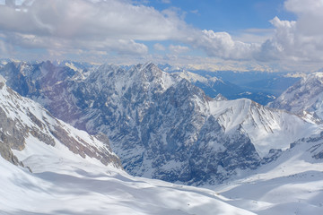 Obraz premium Snow on top.