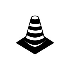 Block cone icon