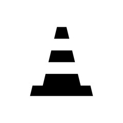 Block cone icon