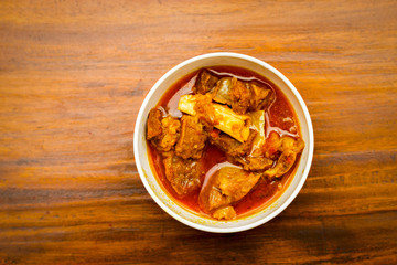 bowl of mutton 