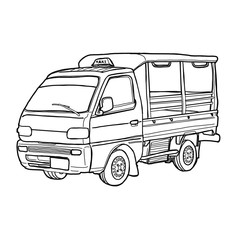 illustration of a truck