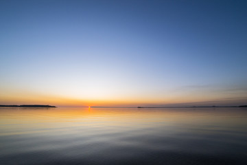 Obraz premium Sunset on the sea