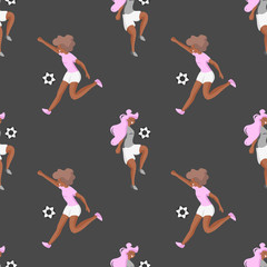 women football pattern