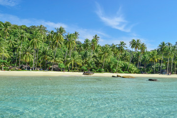 Amazing paradise in Kho kood Thailand, stunning place for vacation