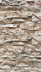 Texture home wall decoration made of natural stone. Brick wall background. Copy space add text. Stone texture background. Stone for interior exterior decoration, industrial construction concept design