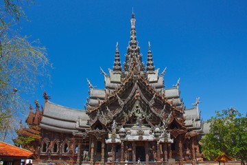 Naklejka premium temple in thailand