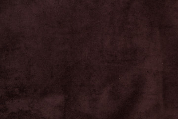 Velour fabric brown background texture