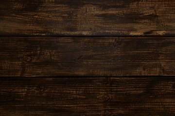 Old Vintage dark brown wooden table background (high details)