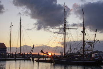 Obraz premium Fischerboot Holland