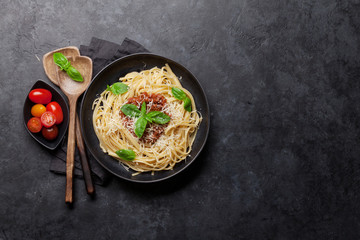 Spaghetti bolognese pasta