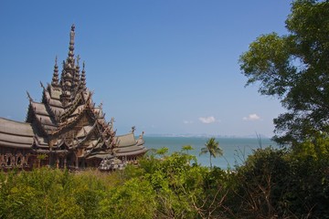 Fototapeta premium Sanctuary of Truth - Thailand