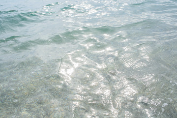 The shore of the Black Sea. Warm air and sea, tourism and pleasure