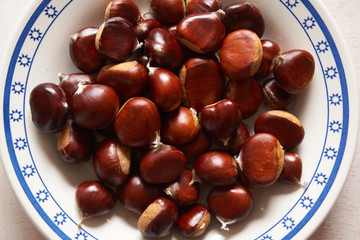 chesnuts very sweet and delicious