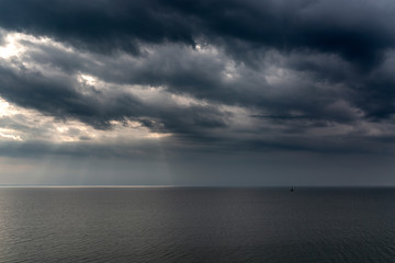 Fototapeta premium Ostsee am Nordperd - Göhren auf Rügen