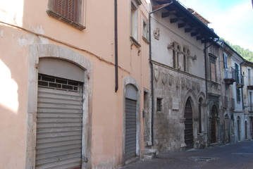 Città antica d'Abruzzo, Popoli, Italia