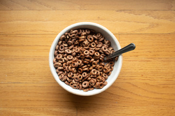 cereal on table