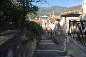 Città antica d'Abruzzo, Popoli, Italia