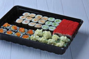 set of rolls for the restaurant menu2