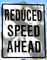 Speed Warning Sign - 296161710