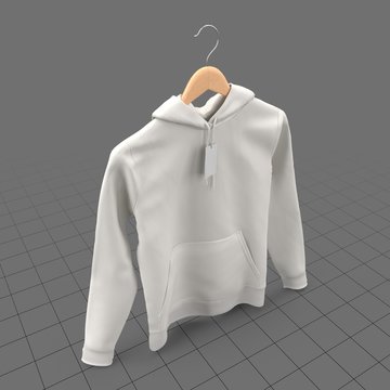Male hoodie with tag 1