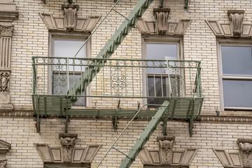 fire escapes in New York city photography