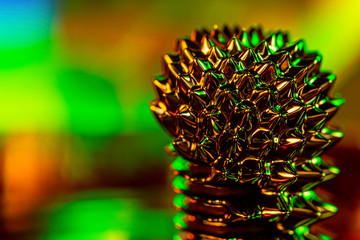 Ferrofluid on a Screw