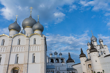 The dome of the Cathedral of the Rostov Kremlin