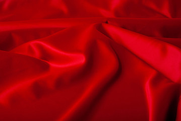 Elegant fabric texture, abstract backdrop and modern pastel colours concept - Purple soft silk waves, flatlay background