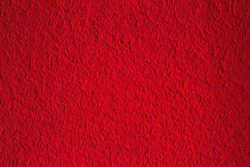 Bright red grunge wall texture