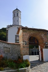 Fototapeta na wymiar an old Serbian Orthodox monastery