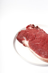 Raw beef steak for grill, BBQ or cooking