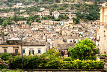 Fototapeta na wymiar Old town of Modica (province of Ragusa), Sicily, Italy