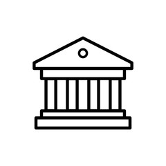 Building of law icon