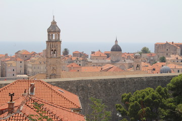 Obraz premium view of dubrovnik croatia