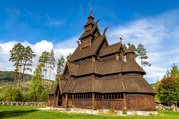 Wooden Gol Stave Church, Norway.