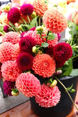 Dahlia Flower Arrangement