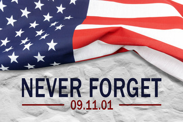 Fototapeta na wymiar 9/11 Patriot Day, September 11. 